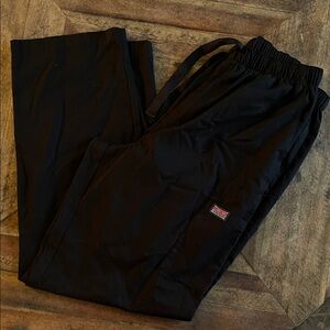 Cherokee Black Men's Scrub Pants Size Medium